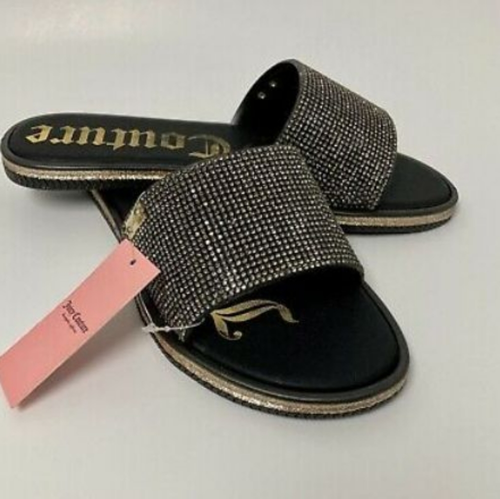 Juicy Couture yippy sandals size 8